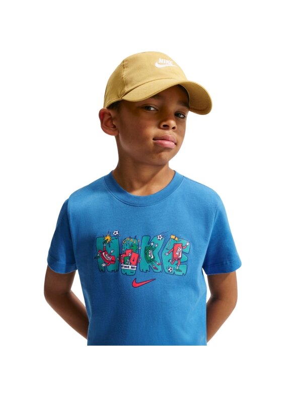Nike Sportswear vaikiški marškinėliai mėlyni IM9534 402 2