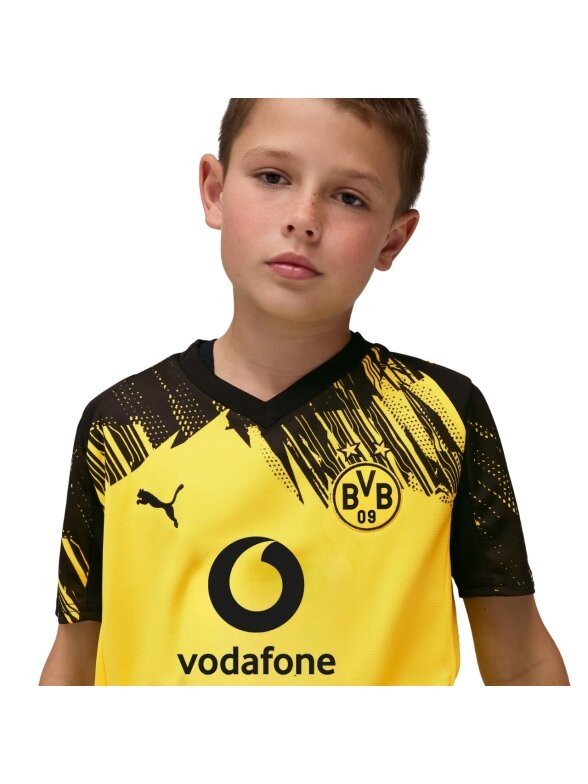 Puma BVB Home Jersey Replica Faster vaikiški marškinėliai geltoni 780094 01 3 Puma BVB Home Jersey Replica Faster vaikiški marškinėliai geltoni 780094 01 3