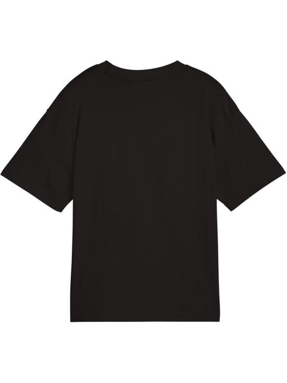 Vaikiški marškinėliai Puma Ess Centered Cat Logo Boxy Tee juoda 685131 01 2 Vaikiški marškinėliai Puma Ess Centered Cat Logo Boxy Tee juoda 685131 01 2