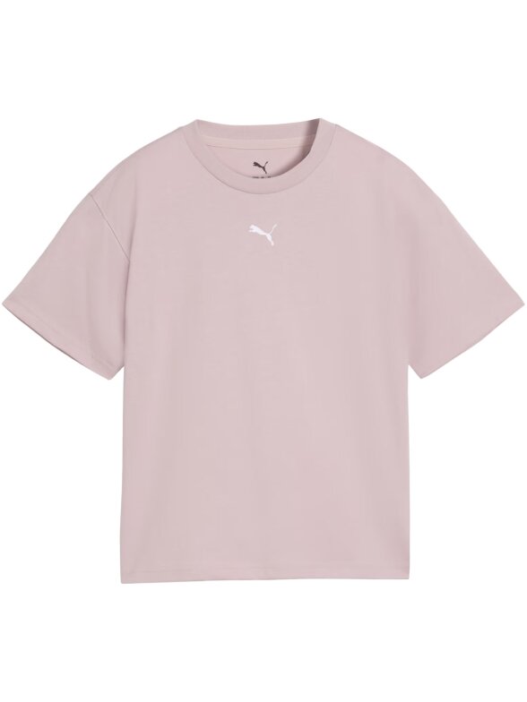 Vaikiški marškinėliai Puma Ess Centered Cat Logo Box Tee rožinė 685131 49 1 Vaikiški marškinėliai Puma Ess Centered Cat Logo Box Tee rožinė 685131 49 1