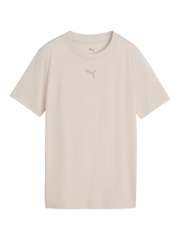 Vaikiški marškinėliai Puma ESS Centered Cat Logo Tee smėlio spalvos 692972 82 1 Vaikiški marškinėliai Puma ESS Centered Cat Logo Tee smėlio spalvos 692972 82 1