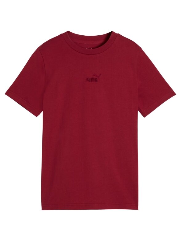 Vaikiški marškinėliai Puma ESS Small No.1 Logo Centreed Tee ruda 692975 23 Vaikiški marškinėliai Puma ESS Small No.1 Logo Centreed Tee ruda 692975 23