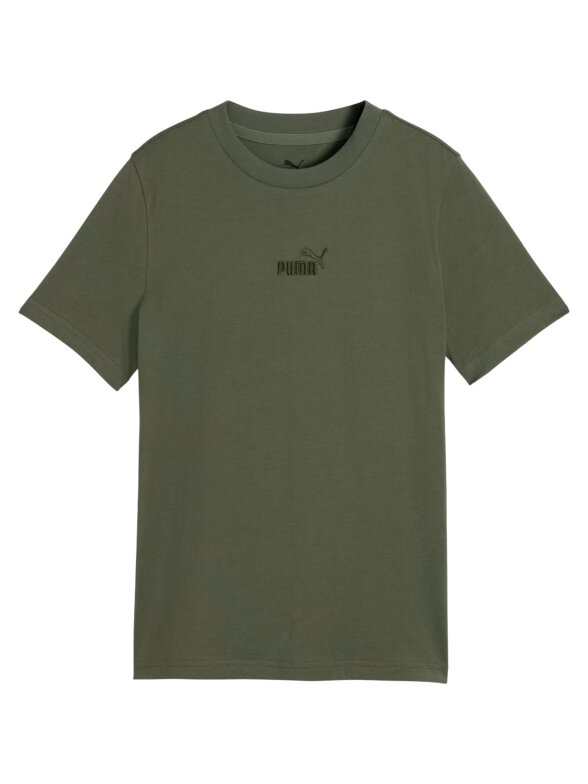 Vaikiški marškinėliai Puma ESS Small No.1 Logotipas su centru, chaki spalvos 692975 86 1 Vaikiški marškinėliai Puma ESS Small No.1 Logotipas su centru, chaki spalvos 692975 86 1