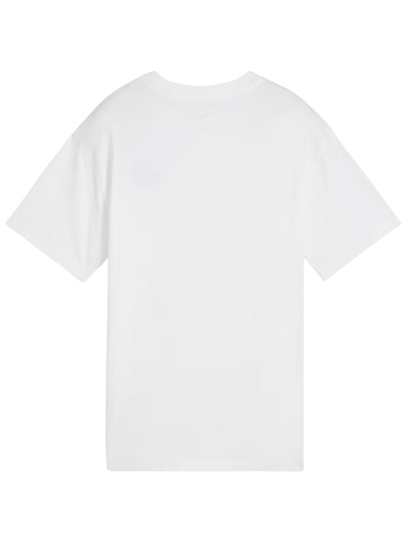 Puma ESS Small No.1 Logo Relaxed Tee vaikiški marškinėliai balti 684920 02 1 Puma ESS Small No.1 Logo Relaxed Tee vaikiški marškinėliai balti 684920 02 1