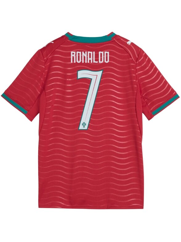 Puma vaikams Portugalija FPF Home Jersey Replica 788144 77 marškinėliai 2