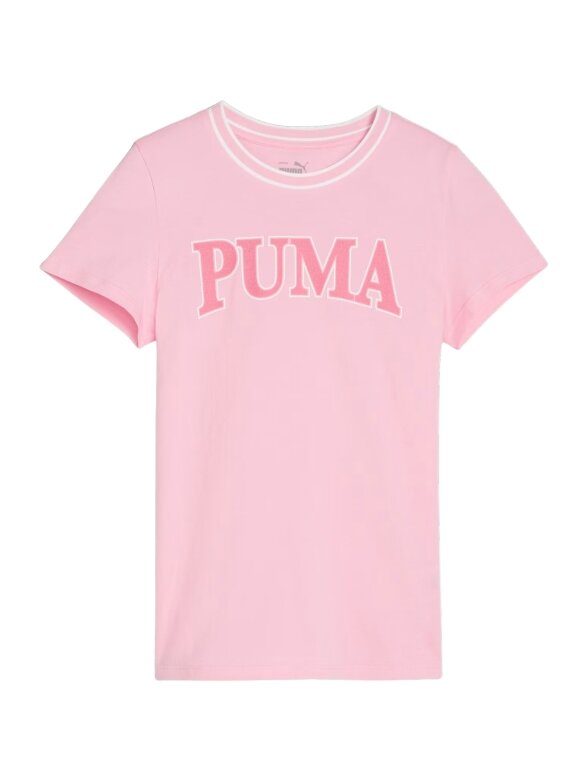 Vaikiški marškinėliai Puma Squad Tee rožinė 679387 30