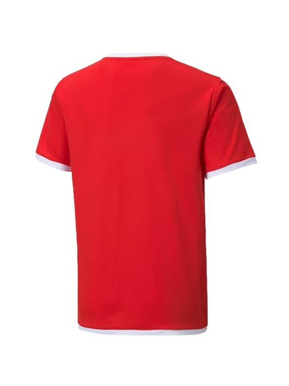 Puma teamLIGA Jersey vaikiški marškinėliai raudoni 704925 01 1 Puma teamLIGA Jersey vaikiški marškinėliai raudoni 704925 01 1