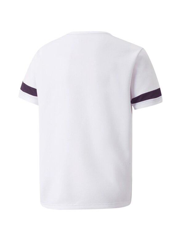 Puma teamRISE Jersey Jr vaikiški marškinėliai balti 704938 04 1 Puma teamRISE Jersey Jr vaikiški marškinėliai balti 704938 04 1