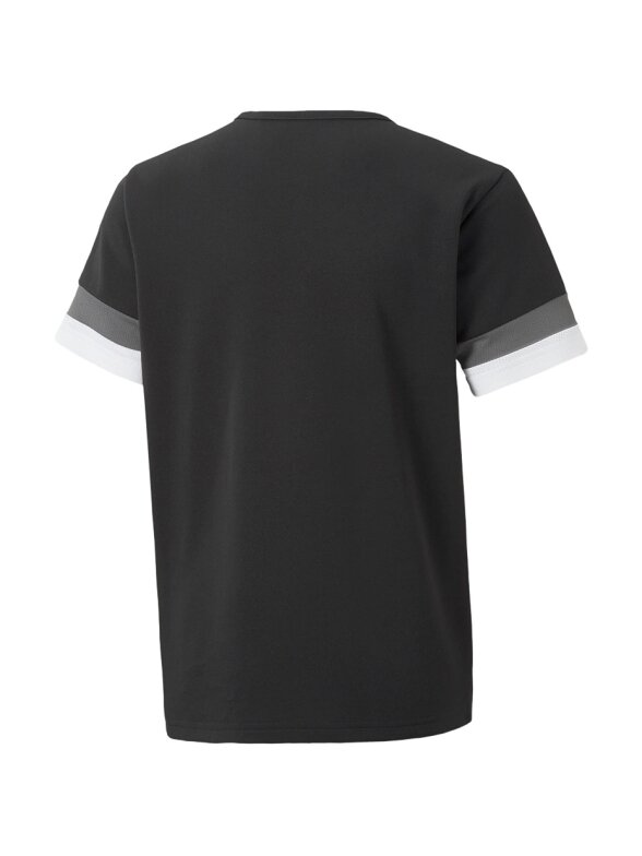 Puma teamRISE Jersey Jr vaikiški marškinėliai juodi 704938 03 1