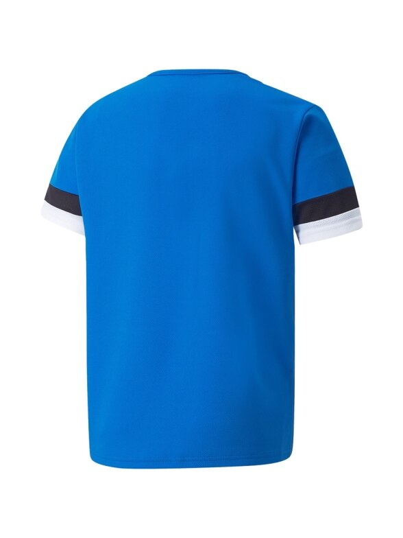 Puma teamRISE Jersey Jr vaikiški marškinėliai mėlyni 704938 02 1
