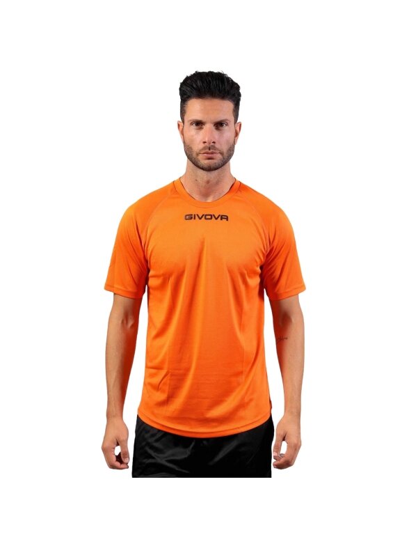 Givova One oranžiniai marškinėliai MAC01 0001 Givova One oranžiniai marškinėliai MAC01 0001