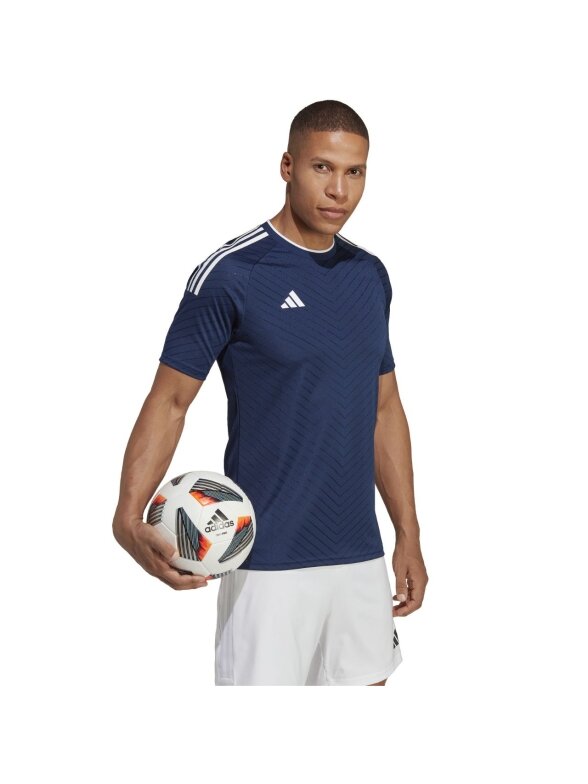 Vyriški marškinėliai Adidas Campeon 23 Jersey, tamsiai mėlyna HR2621 2 Vyriški marškinėliai Adidas Campeon 23 Jersey, tamsiai mėlyna HR2621 2