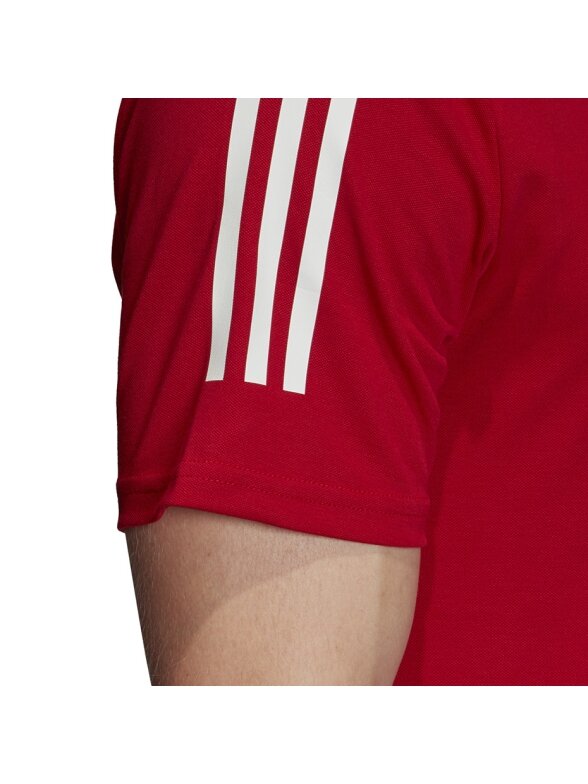 Vyriški marškinėliai adidas Condivo 20 Polo raudonos ir baltos spalvos ED9235 7