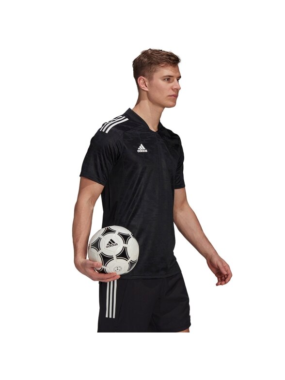 Vyriški marškinėliai adidas Condivo 21 JSY juodi GJ6790 Vyriški marškinėliai adidas Condivo 21 JSY juodi GJ6790
