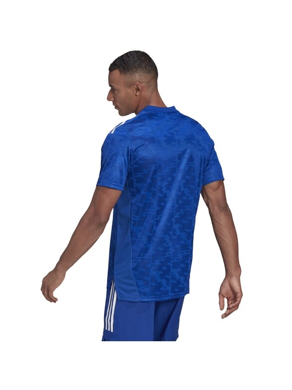 Adidas Condivo 21 Primeblue Jersey vyriški marškinėliai, mėlyni GF3357 4 Adidas Condivo 21 Primeblue Jersey vyriški marškinėliai, mėlyni GF3357 4