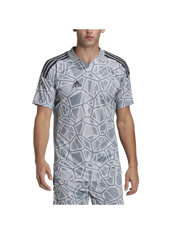 „Adidas Condivo 22“ vartininko marškinėliai trumpomis rankovėmis vyriški marškinėliai, pilki HB1622 4 „Adidas Condivo 22“ vartininko marškinėliai trumpomis rankovėmis vyriški marškinėliai, pilki HB1622 4