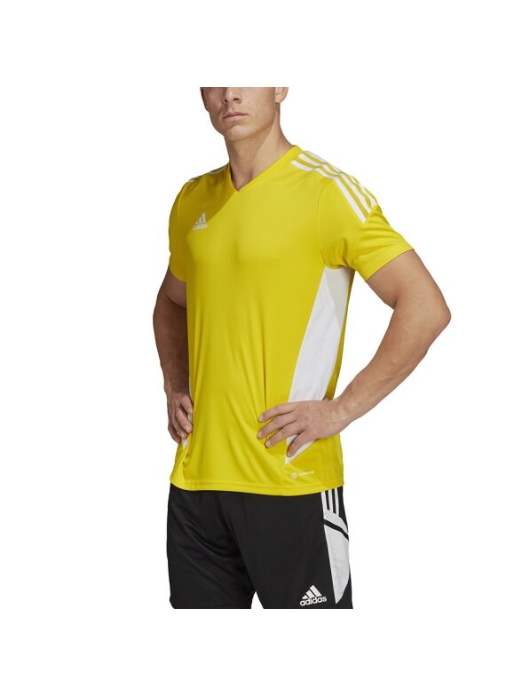 Vyriški marškinėliai Adidas Condivo 22 Jersey, geltoni HD2267 4