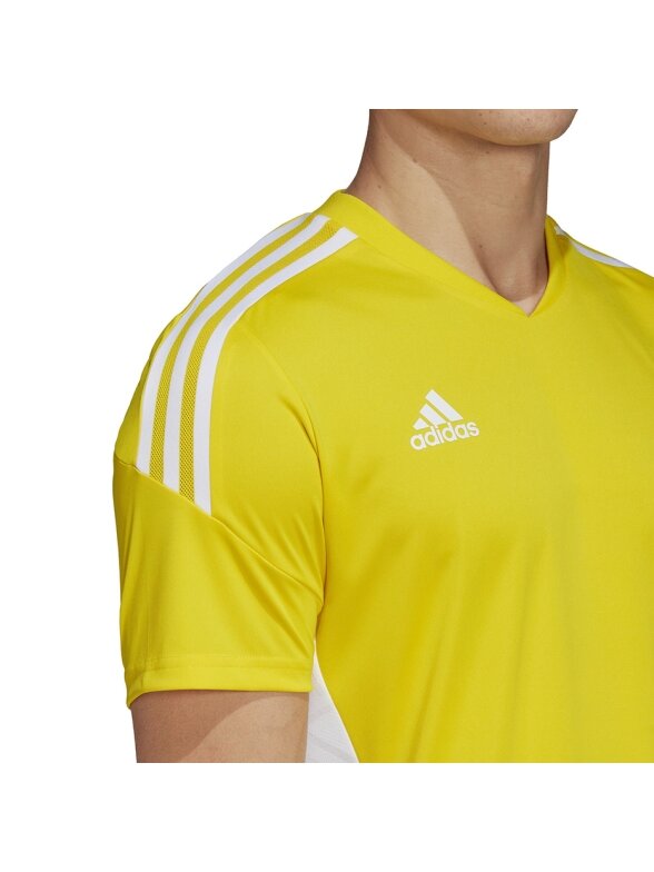 Vyriški marškinėliai Adidas Condivo 22 Jersey, geltoni HD2267 7
