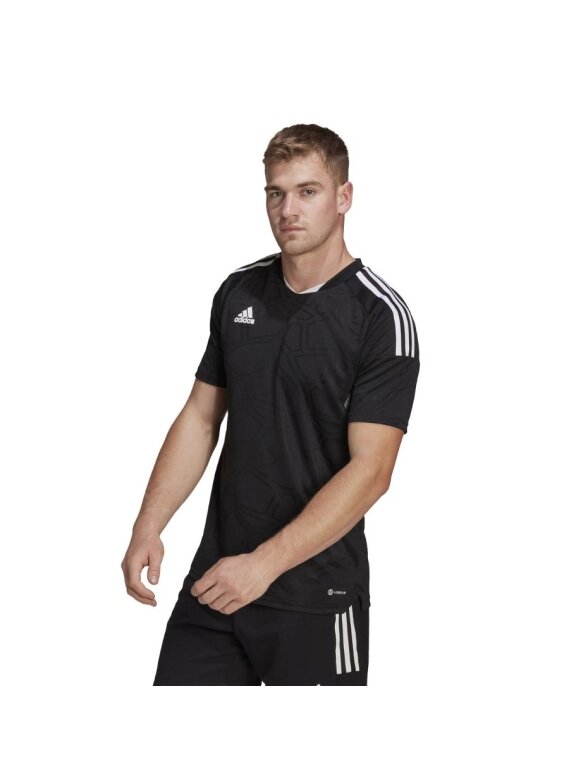Vyriški marškinėliai Adidas Condivo 22 Match Day Jersey juoda HA3514 2 Vyriški marškinėliai Adidas Condivo 22 Match Day Jersey juoda HA3514 2