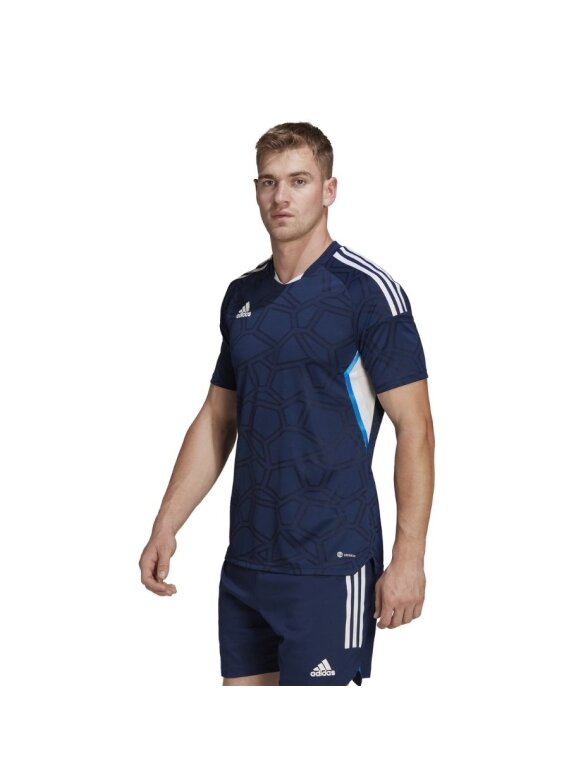 Vyriški marškinėliai Adidas Condivo 22 Match Day Jersey, tamsiai mėlyna HA3512 2 Vyriški marškinėliai Adidas Condivo 22 Match Day Jersey, tamsiai mėlyna HA3512 2