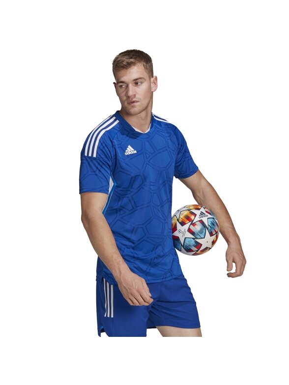 Vyriški marškinėliai Adidas Condivo 22 Match Day Jersey mėlyna HA3507 3 Vyriški marškinėliai Adidas Condivo 22 Match Day Jersey mėlyna HA3507 3