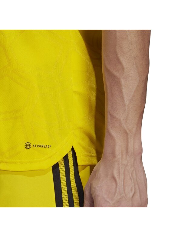 Vyriški marškinėliai Adidas Condivo 22 Match Day Jersey, geltoni HA3518 5 Vyriški marškinėliai Adidas Condivo 22 Match Day Jersey, geltoni HA3518 5