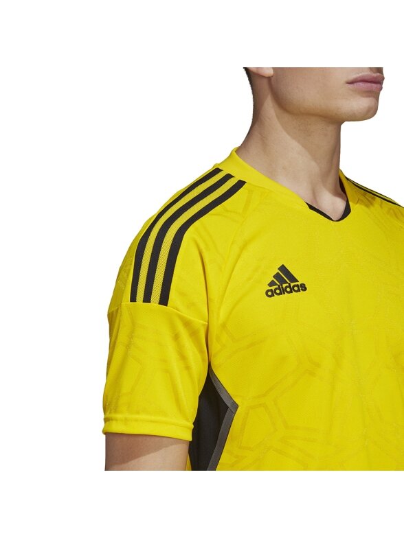 Vyriški marškinėliai Adidas Condivo 22 Match Day Jersey, geltoni HA3518 6 Vyriški marškinėliai Adidas Condivo 22 Match Day Jersey, geltoni HA3518 6