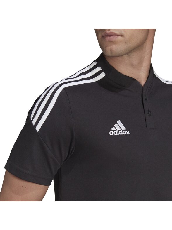 Adidas Condivo 22 Polo vyriški marškinėliai, juodi H44105 6 Adidas Condivo 22 Polo vyriški marškinėliai, juodi H44105 6