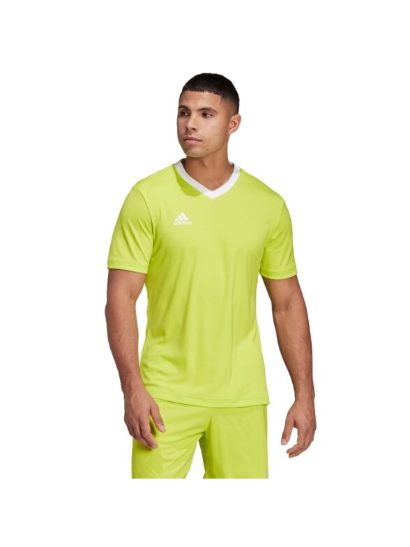 Vyriški marškinėliai adidas Entrada 22 Jersey lime HC5077 2 Vyriški marškinėliai adidas Entrada 22 Jersey lime HC5077 2