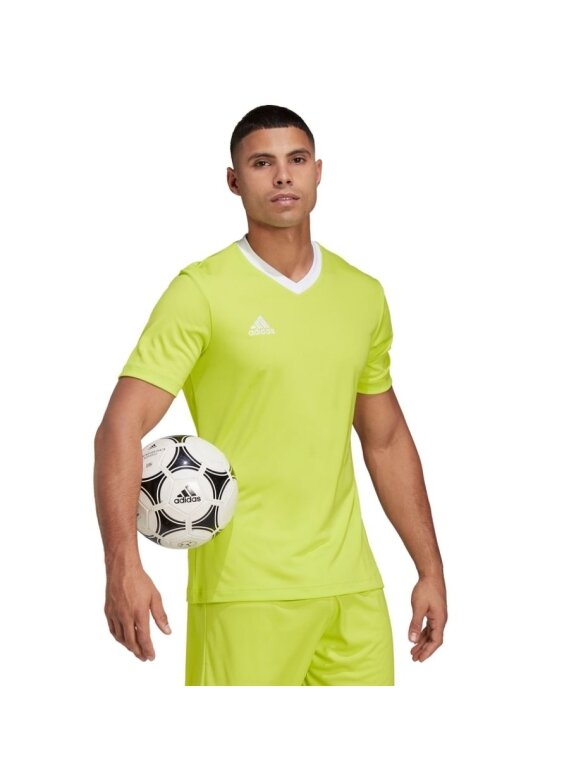 Vyriški marškinėliai adidas Entrada 22 Jersey lime HC5077 3 Vyriški marškinėliai adidas Entrada 22 Jersey lime HC5077 3