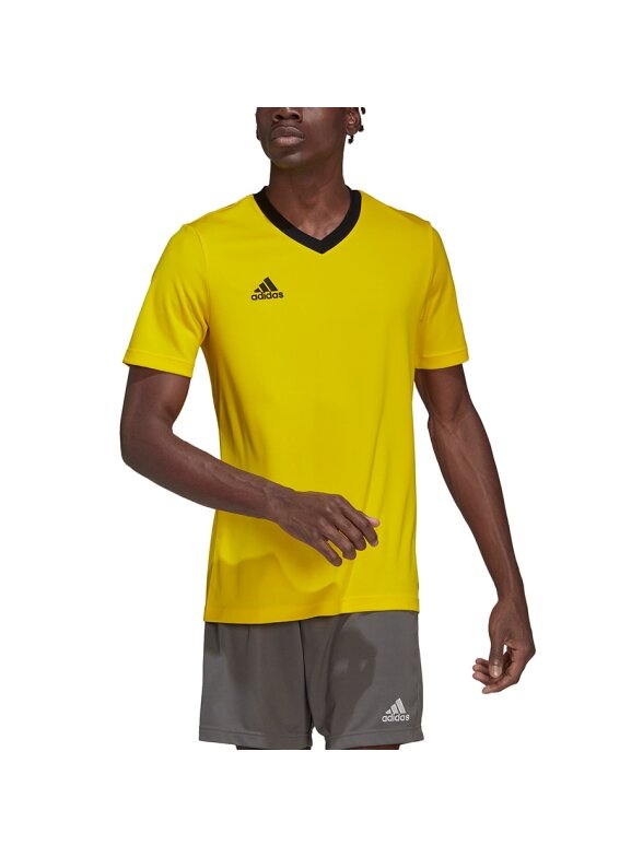 Vyriški marškinėliai Adidas Entrada 22 Jersey geltoni HI2122 3 Vyriški marškinėliai Adidas Entrada 22 Jersey geltoni HI2122 3