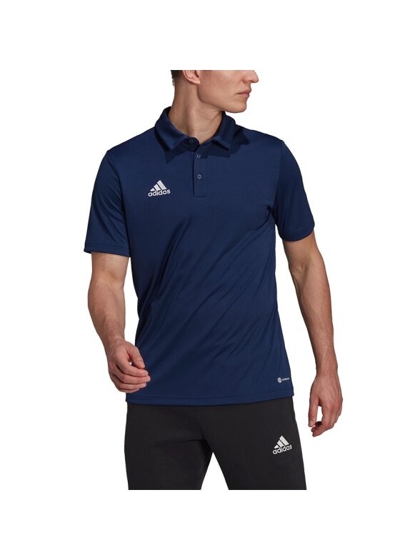 Adidas Entrada 22 Polo vyriški marškinėliai, tamsiai mėlyni H57487 2 Adidas Entrada 22 Polo vyriški marškinėliai, tamsiai mėlyni H57487 2