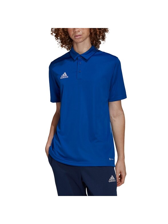 Vyriški marškinėliai Adidas Entrada 22 Polo mėlyni HG6285 3 Vyriški marškinėliai Adidas Entrada 22 Polo mėlyni HG6285 3