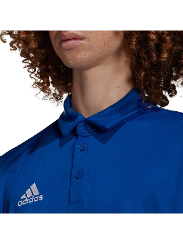 Vyriški marškinėliai Adidas Entrada 22 Polo mėlyni HG6285 4 Vyriški marškinėliai Adidas Entrada 22 Polo mėlyni HG6285 4