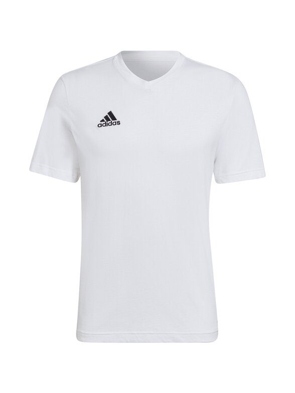 Adidas Entrada 22 Tee vyriški marškinėliai, balti HC0452