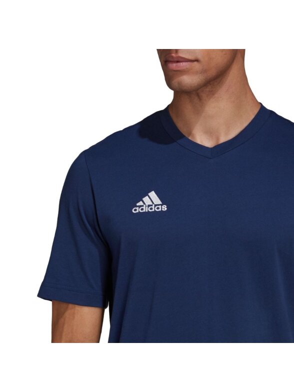 Vyriški marškinėliai Adidas Entrada 22 Tee, tamsiai mėlyna HC0450 5 Vyriški marškinėliai Adidas Entrada 22 Tee, tamsiai mėlyna HC0450 5