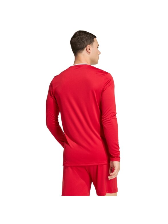 Vyriški marškinėliai Adidas Entrada 26 ilgomis rankovėmis marškinėliai raudoni KF5847 3 Vyriški marškinėliai Adidas Entrada 26 ilgomis rankovėmis marškinėliai raudoni KF5847 3