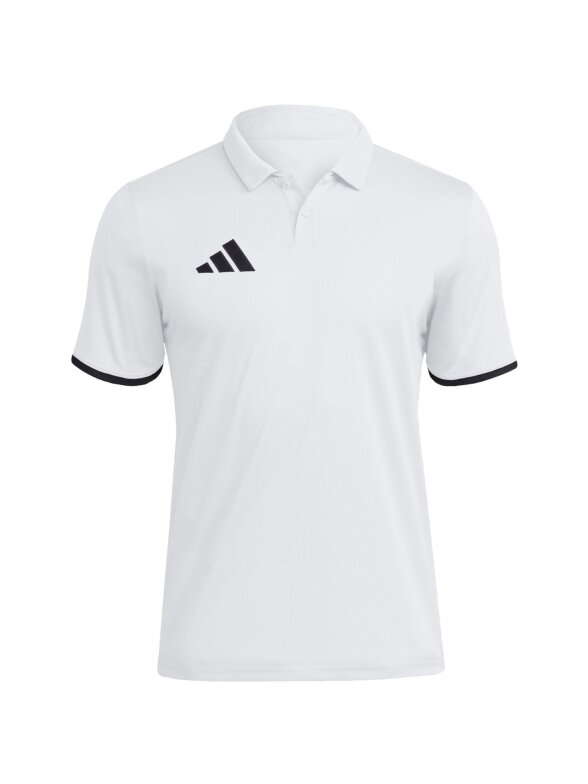 Adidas Entrada 26 Polo marškinėliai vyrams balti JZ6661 1 Adidas Entrada 26 Polo marškinėliai vyrams balti JZ6661 1