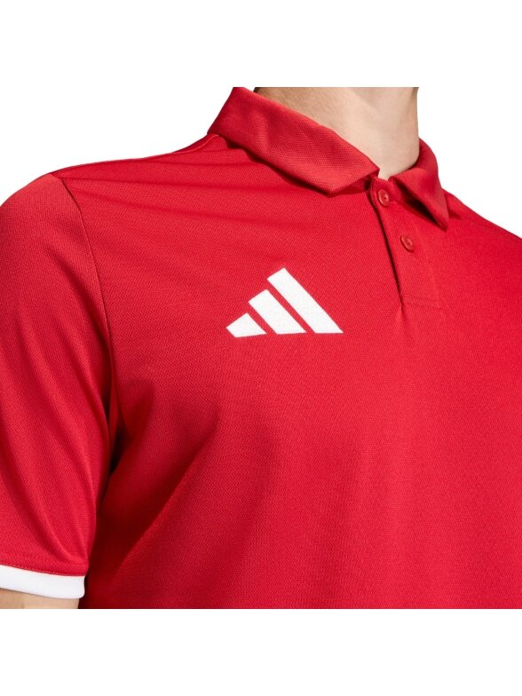Adidas Entrada 26 Polo marškinėliai vyrams raudoni JZ6664 3
