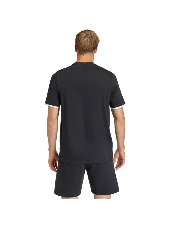 adidas Entrada 26 Tee marškinėliai vyrams juodi JZ6675 2 adidas Entrada 26 Tee marškinėliai vyrams juodi JZ6675 2