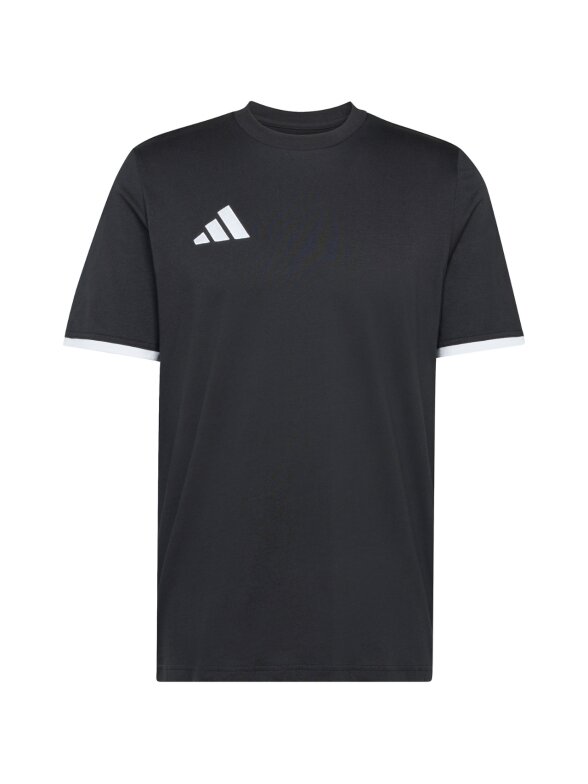 adidas Entrada 26 Tee marškinėliai vyrams juodi JZ6675 1 adidas Entrada 26 Tee marškinėliai vyrams juodi JZ6675 1