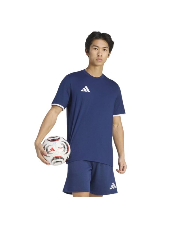 adidas Entrada 26 Tee vyrams tamsiai mėlyna JZ6678