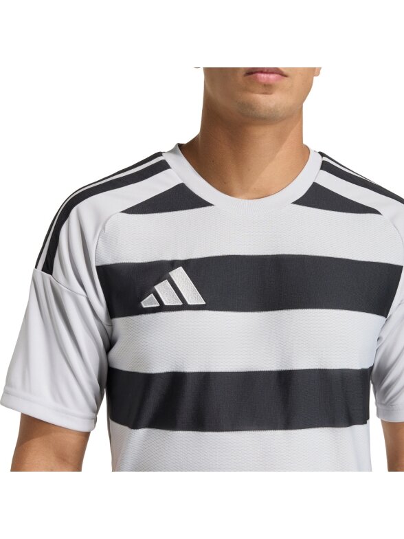 adidas Hooped 26 Jersey vyrams pilka-juoda KF3396 4