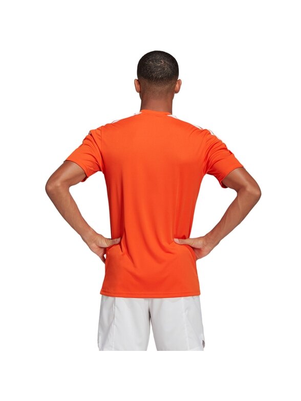 Vyriški marškinėliai adidas Squadra 21 Jersey trumpomis rankovėmis oranžinės spalvos GN8092 3