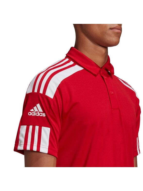 Adidas Squadra 21 Polo vyriški marškinėliai, raudoni GP6429 4