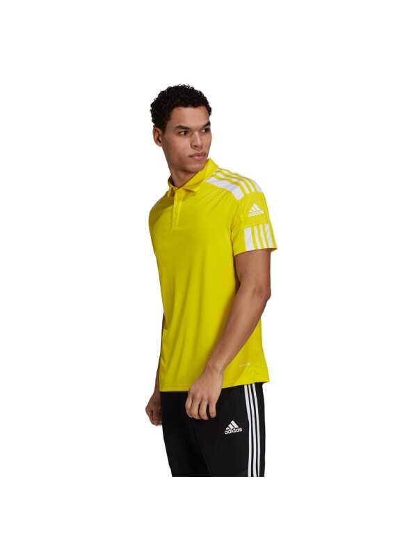 Vyriški marškinėliai adidas Squadra 21 Polo yellow GP6428 1