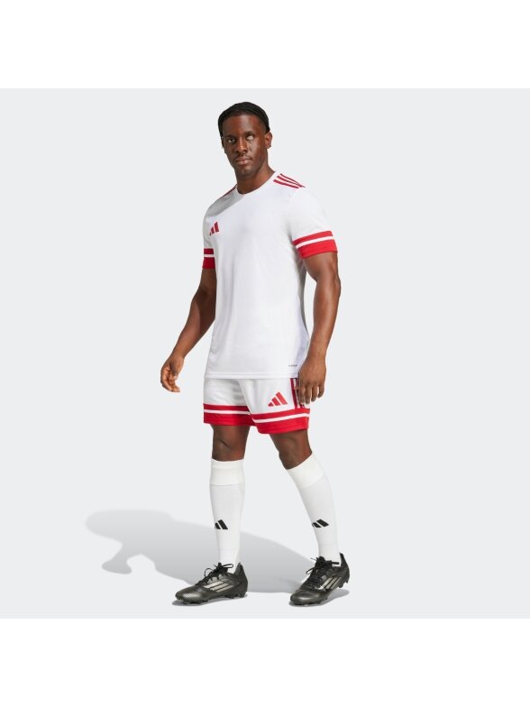 Adidas Squadra 25 vyriška balta marškinėliai JG5829 7 Adidas Squadra 25 vyriška balta marškinėliai JG5829 7
