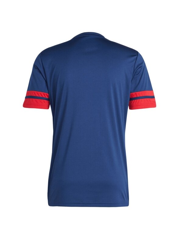 adidas Squadra 25 vyriški marškinėliai tamsiai mėlyni-raudoni JG5833 2 adidas Squadra 25 vyriški marškinėliai tamsiai mėlyni-raudoni JG5833 2