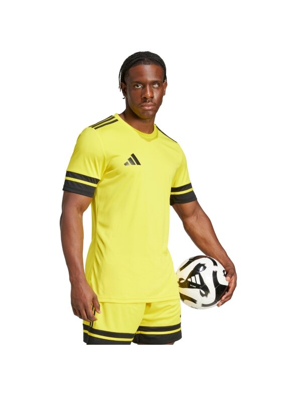 Adidas Squadra 25 Jersey Short Sleeve marškiniai vyrams geltoni JG5831 4 Adidas Squadra 25 Jersey Short Sleeve marškiniai vyrams geltoni JG5831 4