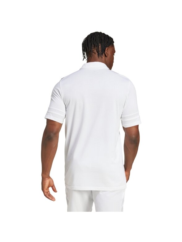 Adidas Squadra 25 Polo marškinėliai vyrams balti JY3419 2 Adidas Squadra 25 Polo marškinėliai vyrams balti JY3419 2